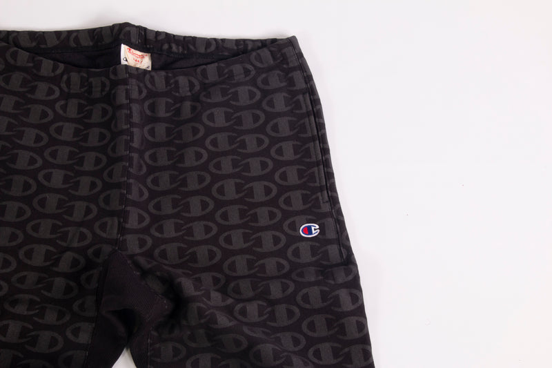 Apparel Champion Europe Premium - Allover C Logo Print Reverse Weave Jogger (Black) - XL 2 Apparel Champion Europe Premium - Allover C Logo Print Reverse Weave Jogger (Black) - XL - Image 2