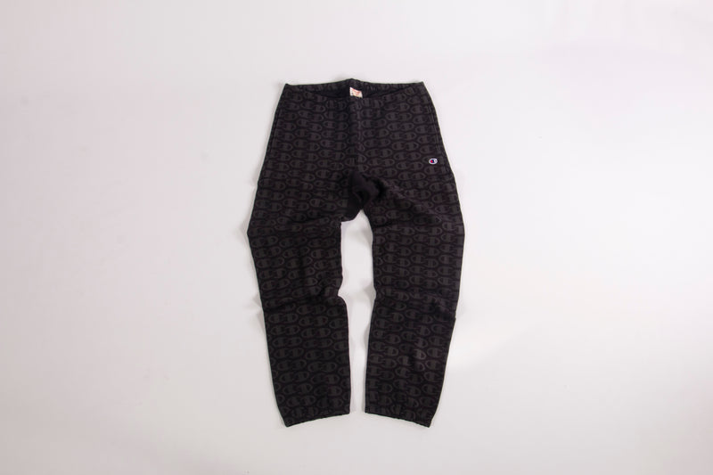Apparel Champion Europe Premium - Allover C Logo Print Reverse Weave Jogger (Black) - XL 1 Apparel Champion Europe Premium - Allover C Logo Print Reverse Weave Jogger (Black) - XL