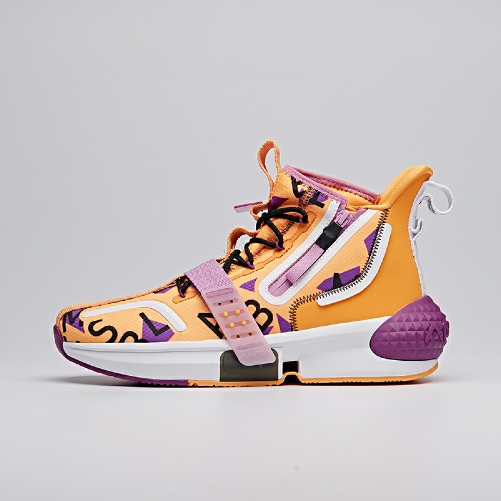2020 Dragon Ball Super "Master Roshi" Lovers Anta Basketball Culture Sneakers - Orange/Purple/White China&Sport 2020 Dragon Ball Super "Master Roshi" Lovers Anta Basketball Culture Sneakers - Orange/Purple/White -shooos shop 112011619 8 1
