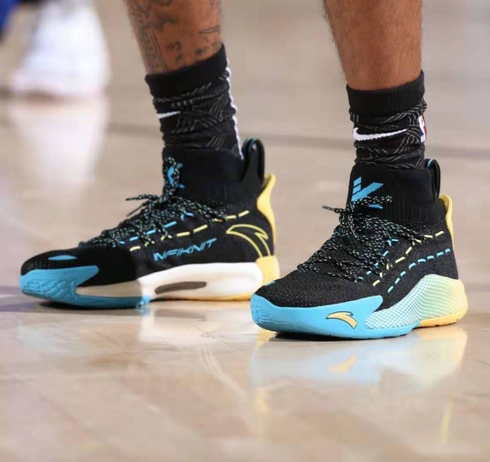 China&Sport 2020 Anta KT5 Klay Thompson "Away" Low Basketball Sneakers 2 China&Sport 2020 Anta KT5 Klay Thompson "Away" Low Basketball Sneakers - Image 2
