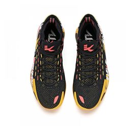 China&Sport Anta KT5 Klay Thompson "Have Fun In LA" Low Basketball Sneakers - Black/Yellow 2 China&Sport Anta KT5 Klay Thompson "Have Fun In LA" Low Basketball Sneakers - Black/Yellow -shooos shop 112031102 2 3