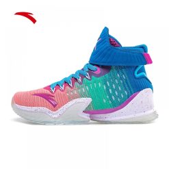China&Sport Anta 2020 KT Klay Thompson New KT3 Color Basketball Sneakers - Blue/Pink -shooos shop 112031103s 1 5