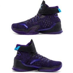 China&Sport Anta 2020 KT Klay Thompson New KT3 Color Basketball Sneakers - Black/Purple -shooos shop 112031103s 4 1