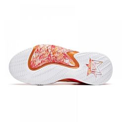 China&Sport Anta Men's Shock The Game 4.0 "Frenzy" 2020 New Basketball Sneakers - Red/Orange -shooos shop 112031602 2 5