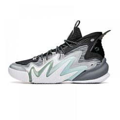 China&Sport Anta Men's Shock The Game 4.0 "Frenzy" 2020 New Basketball Sneakers - Silver/Gray/Black