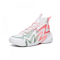 China&Sport Anta Men's Shock The Game 4.0 "Frenzy" 2020 New Basketball Sneakers - White/Pink -shooos shop 112031602 6 2