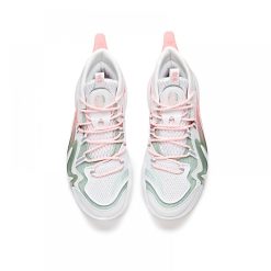 China&Sport Anta Men's Shock The Game 4.0 "Frenzy" 2020 New Basketball Sneakers - White/Pink