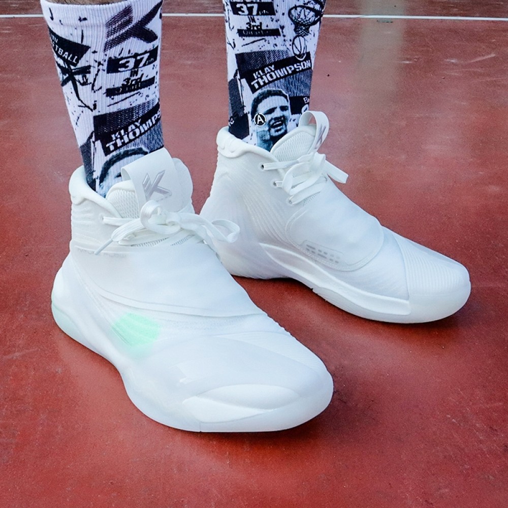 Anta KT6 Klay Thompson 2020 Men's Basketball Sneakers - White China&Sport Anta KT6 Klay Thompson 2020 Men's Basketball Sneakers - White -shooos shop 112041101 2 2