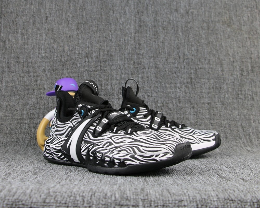 Anta GH2 Gordon Hayward "White Tiger" Men's Low Basketball Sneakers China&Sport Anta GH2 Gordon Hayward "White Tiger" Men's Low Basketball Sneakers -shooos shop 112111103 4 4