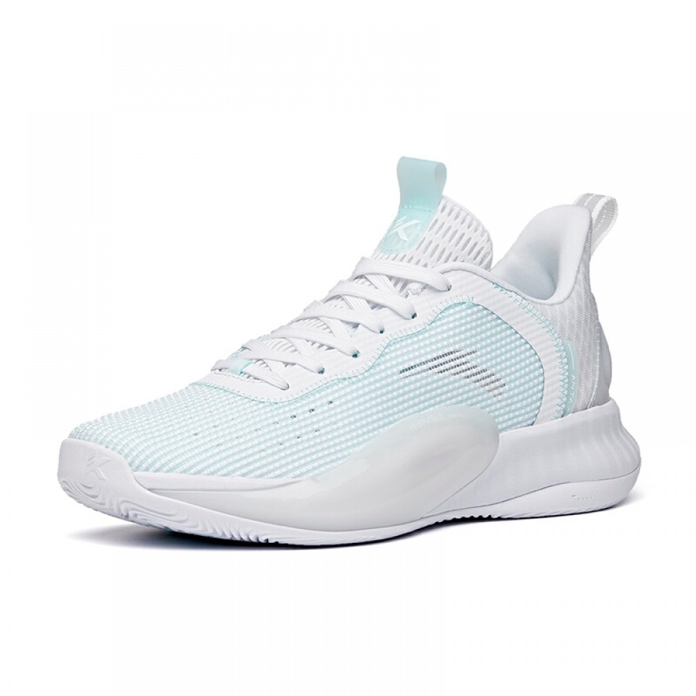 Anta 2021 KT LIGHT VI Klay Thompson Men's Basketball Sneakers - White/Ice Blue China&Sport Anta 2021 KT LIGHT VI Klay Thompson Men's Basketball Sneakers - White/Ice Blue -shooos shop 112121605 7 1