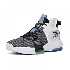 China&Sport Anta 2021 Shock The Game "Daringly" 2.0 Men's Basketball Shoes - Black/White/Green 112121610-1 -shooos shop 112121610 1 1 1