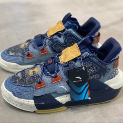 China&Sport Anta X Wang Yibo "Denim" Badao 3.0 Men's Skate Shoes -shooos shop 112138081d 10