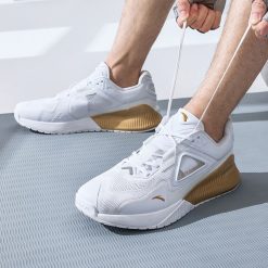 China&Sport Anta 2022 China National Team Men's Weightlifting Training Shoes - White/Gold 3 China&Sport Anta 2022 China National Team Men's Weightlifting Training Shoes - White/Gold -shooos shop 112227701a 3
