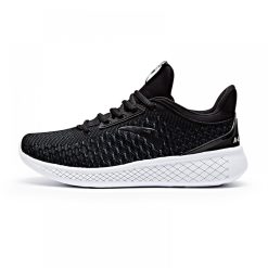 China&Sport Anta 2017 Men's A-LIVEFOAM Cushioning Running Shoes - Black/White