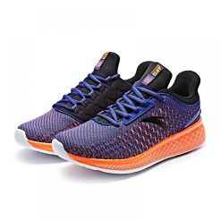 China&Sport Anta 2017 Men's A-LIVEFOAM Cushioning Running Shoes - Blue/Orange/Black