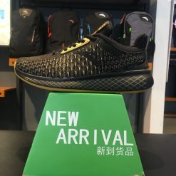 China&Sport Anta 2017 Men's A-LIVEFOAM Cushioning Running Shoes - Black/Gold -shooos shop 11735521 8 black gold
