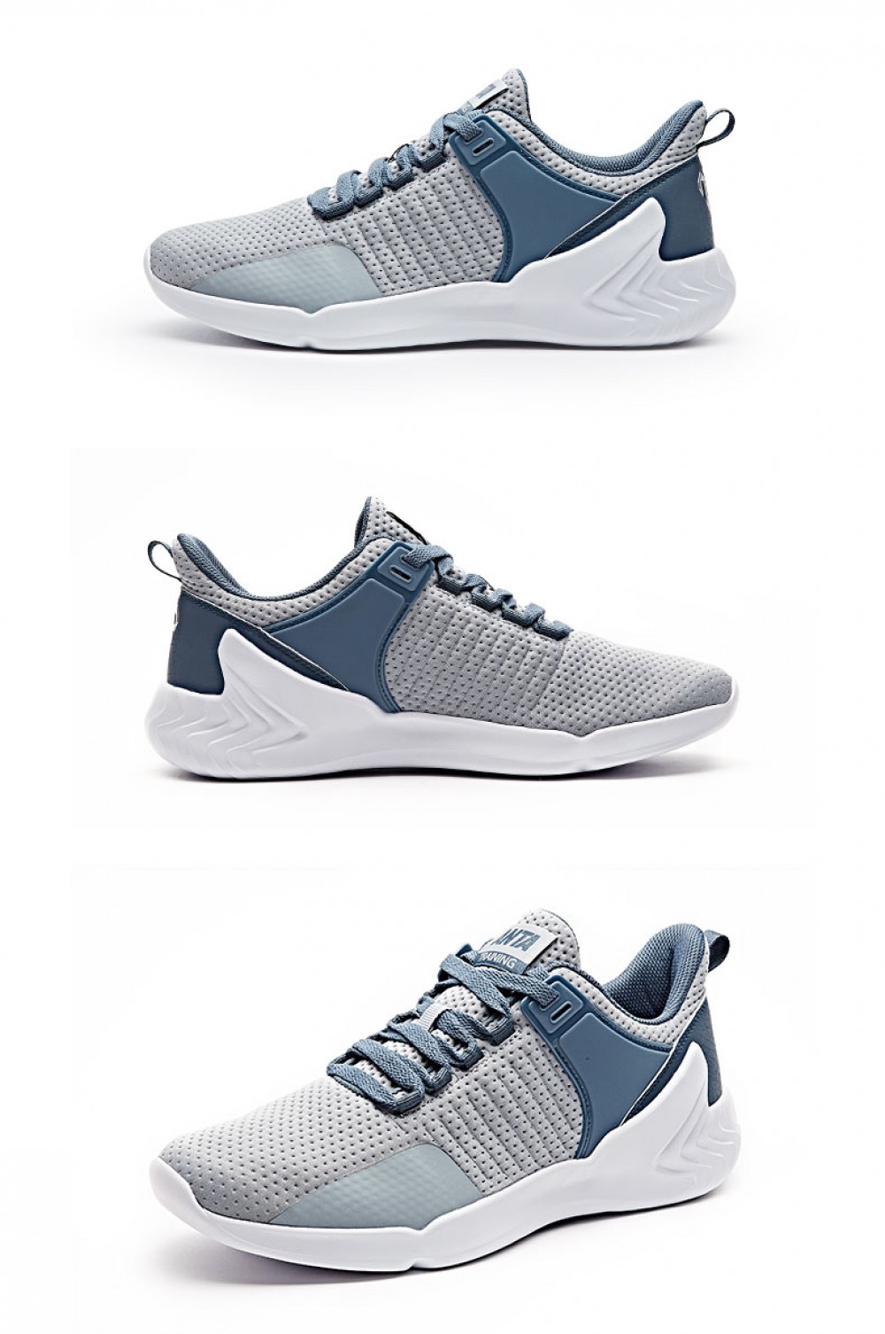China&Sport 2017 Manny Pacquiao X ANTA Men's Boxing Training Shoes - Grey/White/Blue 1 China&Sport 2017 Manny Pacquiao X ANTA Men's Boxing Training Shoes - Grey/White/Blue