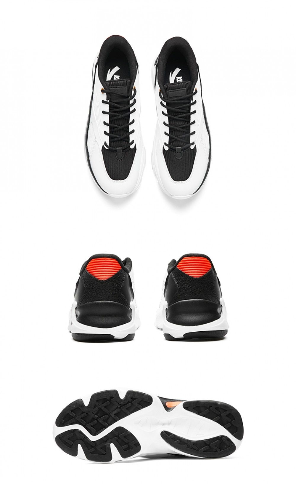 Anta Men's Retro Daddy Sneakers | 2018 Fashionable Old School Lifestyle Shoes China&Sport Anta Men's Retro Daddy Sneakers | 2018 Fashionable Old School Lifestyle Shoes -shooos shop 11818852 4 4