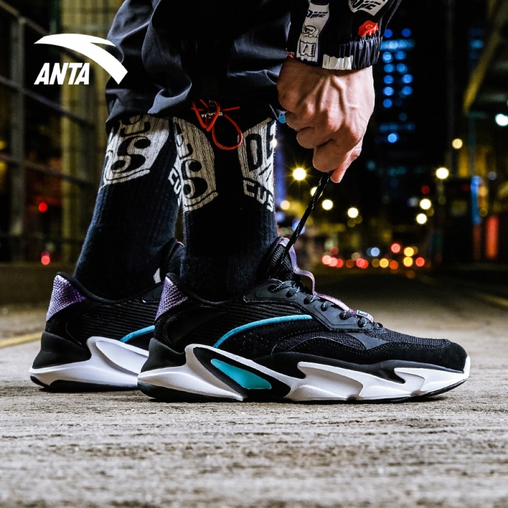 Anta 2018 Fall Men's Fashion Casual Retro Shoes | Anta Sports-life Daddy Sneakers China&Sport Anta 2018 Fall Men's Fashion Casual Retro Shoes | Anta Sports-life Daddy Sneakers -shooos shop 11838808r black white green