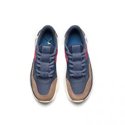 China&Sport Anta 2018 Fall Men's Fashion Casual Retro Shoes | Anta Sports-life Daddy Sneakers - Blue/Grey/White -shooos shop 11838808r blue grey white 4