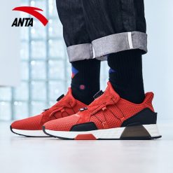 China&Sport Anta 2018 Winter New Men's Cushioning Fashion Casual Shoes - Red -shooos shop 11848800 6 main