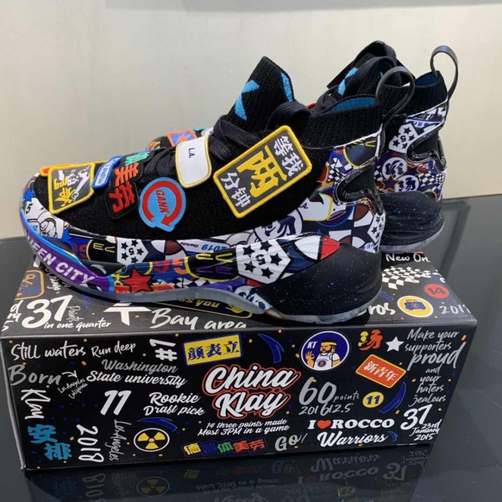 Anta KT4 Klay Thompson All-Star "Secret Signal" Sneakers China&Sport Anta KT4 Klay Thompson All-Star "Secret Signal" Sneakers -shooos shop 11921104s 3 main