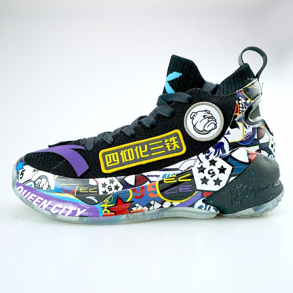 Anta KT4 Klay Thompson All-Star "Secret Signal" Sneakers China&Sport Anta KT4 Klay Thompson All-Star "Secret Signal" Sneakers -shooos shop 11921104s 3 4