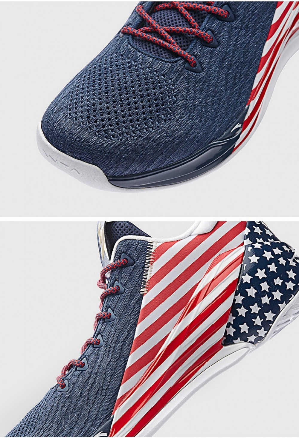 Anta KT4 Klay Thompson Final Low "Independence Day" China&Sport Anta KT4 Klay Thompson Final Low "Independence Day" -shooos shop 11931102 3 3