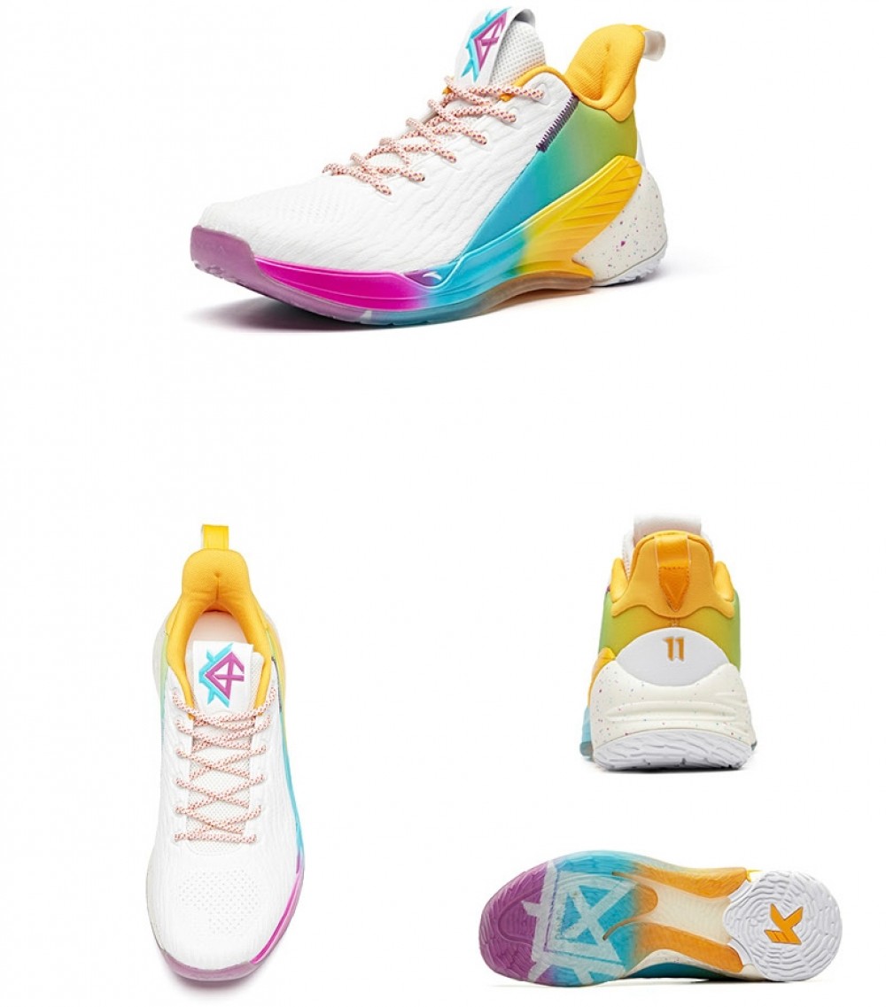 Anta KT4 Klay Thompson Final Low Basketball Shoes - "Shock The Game" China&Sport Anta KT4 Klay Thompson Final Low Basketball Shoes - "Shock The Game" -shooos shop 11931102 4 3