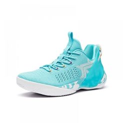 China&Sport 2019 Summer Anta Klay Thompson Shock The Game 3.0 Low Basketball Shoes - Light Blue