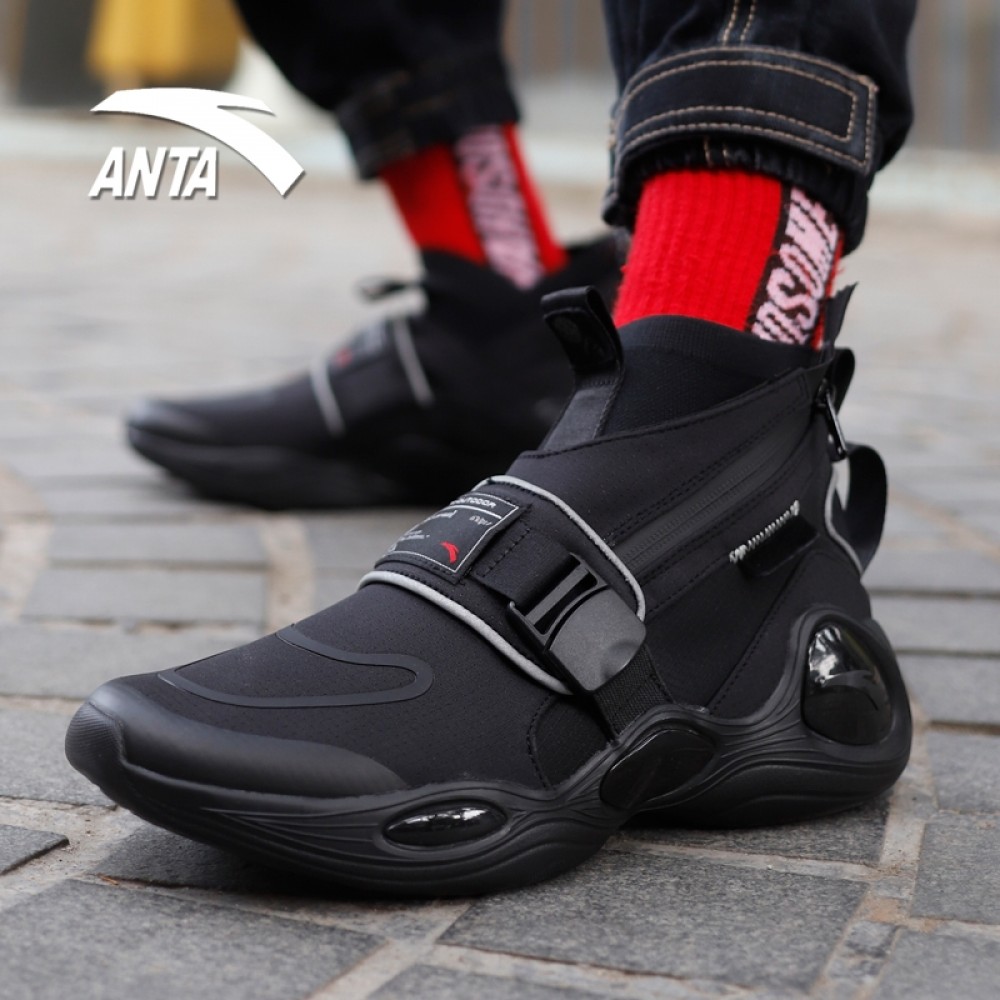 China&Sport Anta 2020 Spring "Lunar Eclipse" Fashion Show Casual Sneakers - Black 1 China&Sport Anta 2020 Spring "Lunar Eclipse" Fashion Show Casual Sneakers - Black