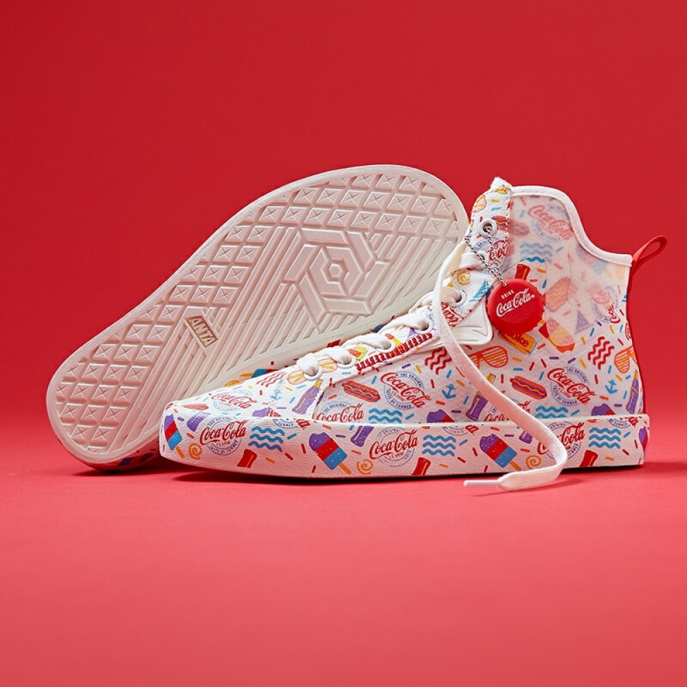 Anta X Coca-Cola 2020 Women's Canvas shoes "COCA-COLA" China&Sport Anta X Coca-Cola 2020 Women's Canvas Shoes "COCA-COLA" -shooos shop 122028656 8 2 1