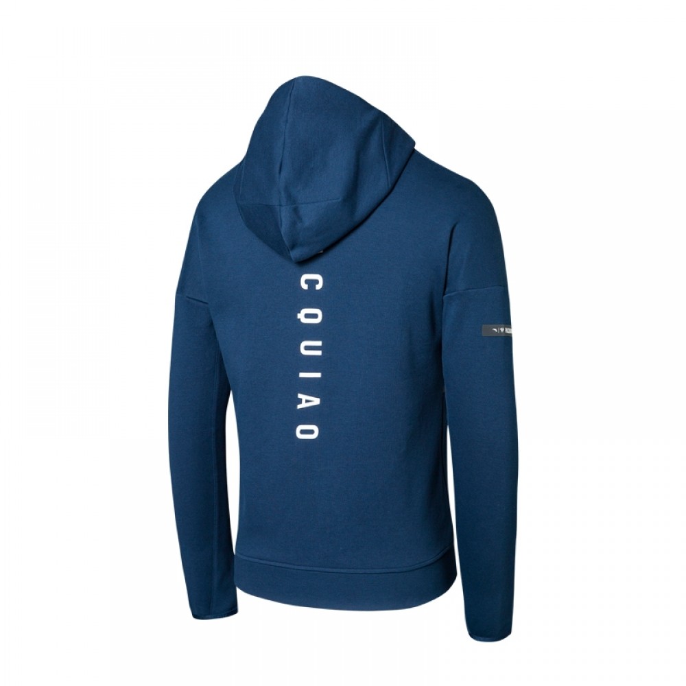 China&Sport Anta X Manny Pacquiao Mens Boxing Training Hoodie - Blue 3 China&Sport Anta X Manny Pacquiao Mens Boxing Training Hoodie - Blue - Image 3