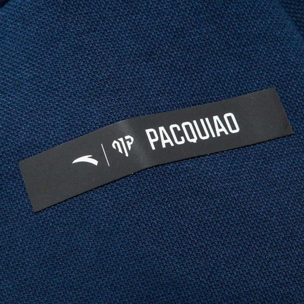 China&Sport Anta X Manny Pacquiao Mens Boxing Training Hoodie - Blue 5 China&Sport Anta X Manny Pacquiao Mens Boxing Training Hoodie - Blue - Image 5