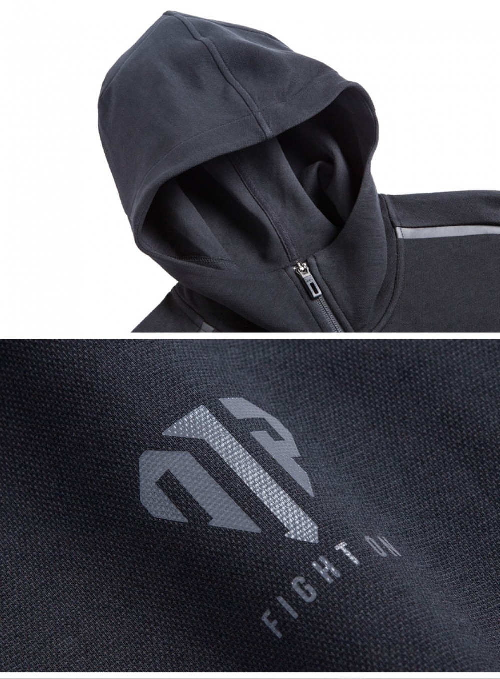 China&Sport Anta X Manny Pacquiao 2018 Fall New Men's Boxing Training Hoodie | Manny Pacquiao Jacket In Black 2 China&Sport Anta X Manny Pacquiao 2018 Fall New Men's Boxing Training Hoodie | Manny Pacquiao Jacket In Black - Image 2
