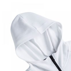 China&Sport Anta 2018 MP Manny Pacquiao Full Zip Slim Fit Hoodie - White -shooos shop 15839712 1 03