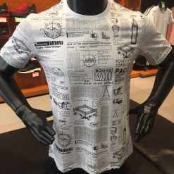 China&Sport 2019 Summer Anta X Manny Pacquiao Personality Men's T-shirts - White