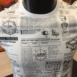 China&Sport 2019 Summer Anta X Manny Pacquiao Personality Men's T-shirts - White -shooos shop 15929141 1 white 2