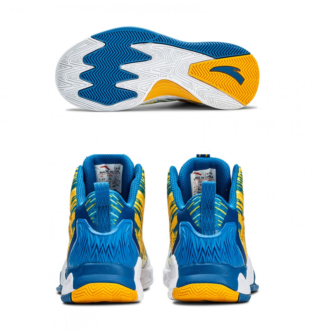 Anta Klay Thompson KT2 Kids "Blazing 3" Home Basketball Shoes China&Sport Anta Klay Thompson KT2 Kids "Blazing 3" Home Basketball Shoes -shooos shop 31721108 14