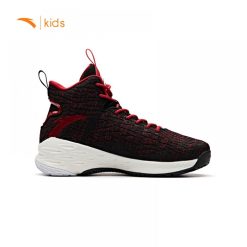 China&Sport Anta Kids KT4 Klay Thompson Basketball Shoes - Black/Red [31851199-2] -shooos shop 31851199 2 2