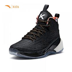 China&Sport Anta Kids KT4 Klay Thompson Basketball Shoes - Black/Orange [31851199-6]