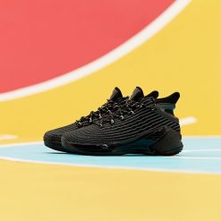China&Sport 2019 Anta Klay Thompson KT4 Final Kids Basketball Shoes - Black