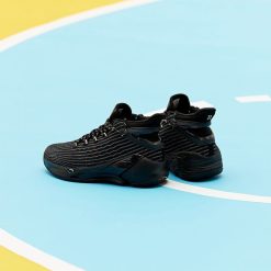 China&Sport 2019 Anta Klay Thompson KT4 Final Kids Basketball Shoes - Black -shooos shop 31931105 3 3 1