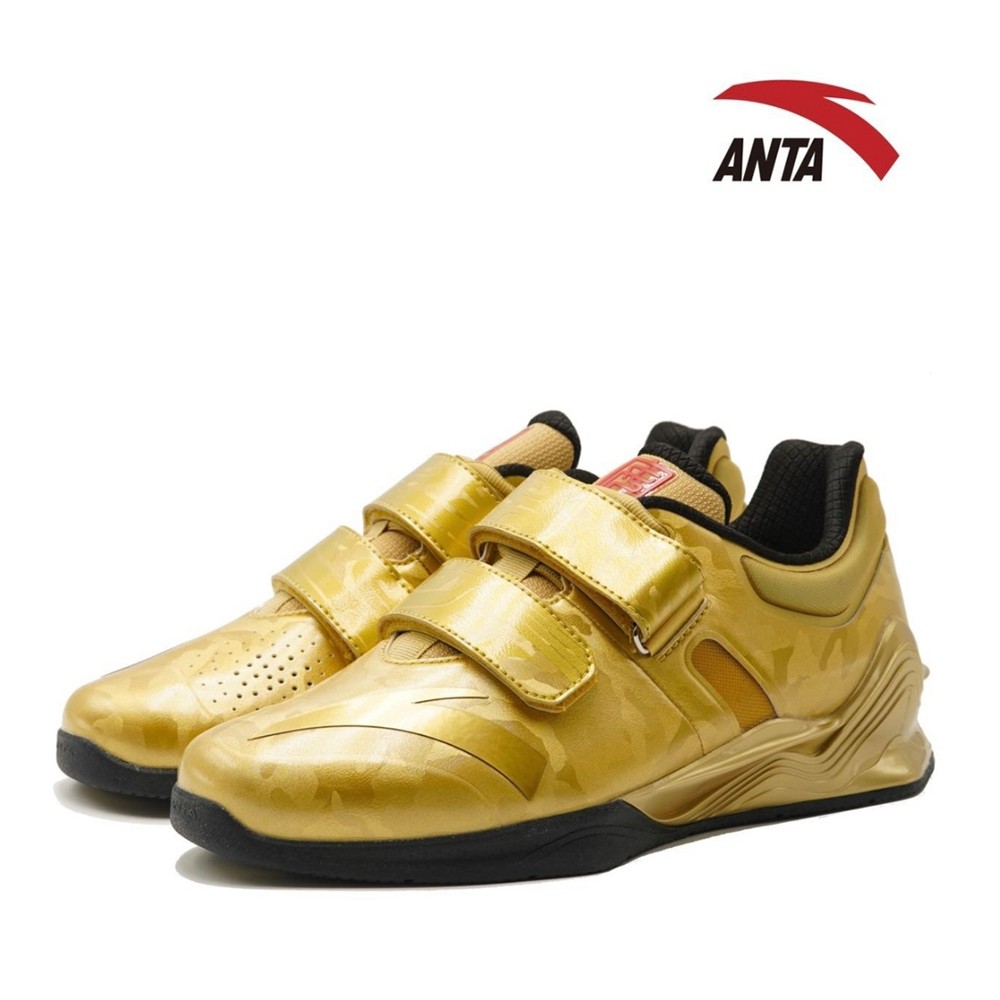 Anta 2022 New Style China National Team Men's Weightlifting Match Shoes - Gold China&Sport Anta 2022 New Style China National Team Men's Weightlifting Match Shoes - Gold -shooos shop 51911220 102 2