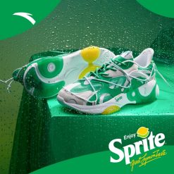 China&Sport Anta X Sprite 2020 Summer New Men's Daddy Shoes - Green/White 912028850 -shooos shop 912028850