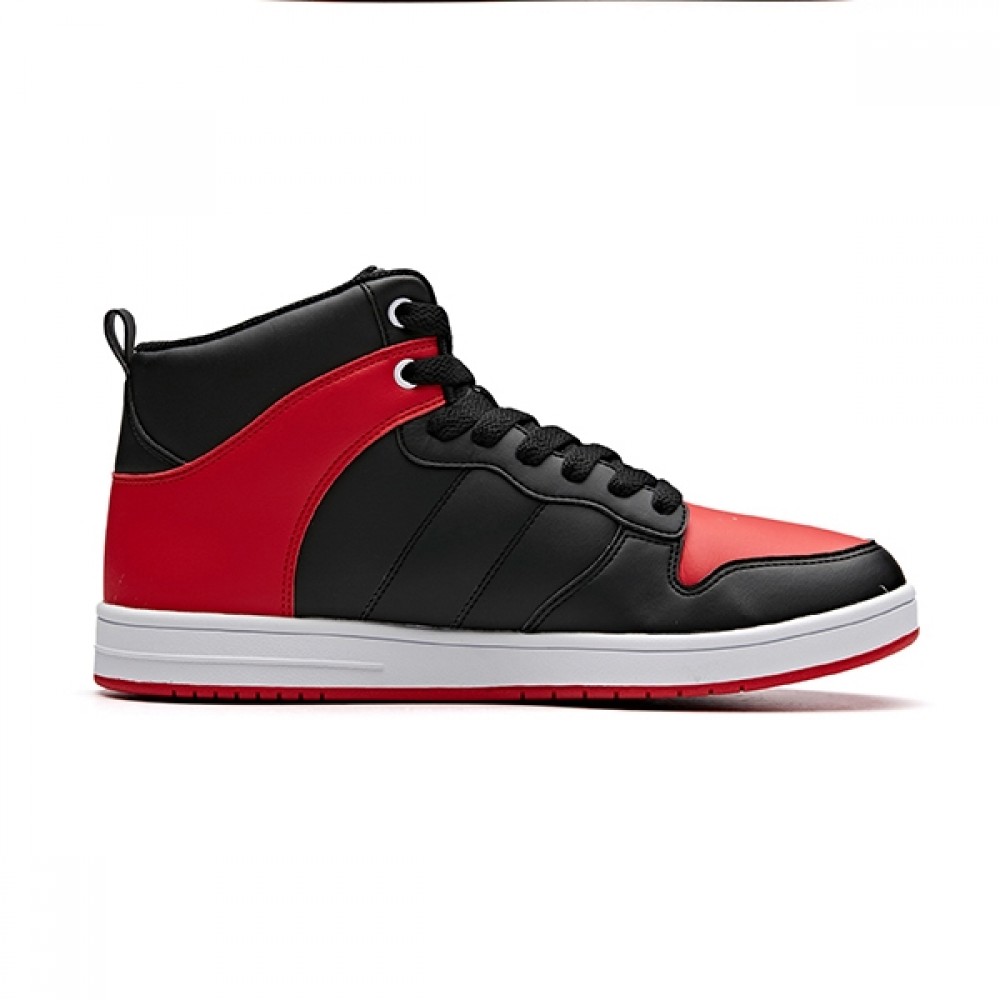 Anta 2018 Fall Men's High tops Skateboard Shoes - Red/Black | Anta Fashion Casual Sneakers China&Sport Anta 2018 Fall Men's High Tops Skateboard Shoes - Red/Black | Anta Fashion Casual Sneakers -shooos shop 91648060 15 2