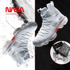 China&Sport Anta Seeed Series NASA 60th Anniversary Men's Basketball Fashion Sneakers -shooos shop 91831139 white original