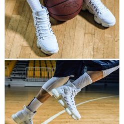 China&Sport Anta X NASA SEEED Men's Professional Basketball Sneakers 2 China&Sport Anta X NASA SEEED Men's Professional Basketball Sneakers -shooos shop 91831190 white 2