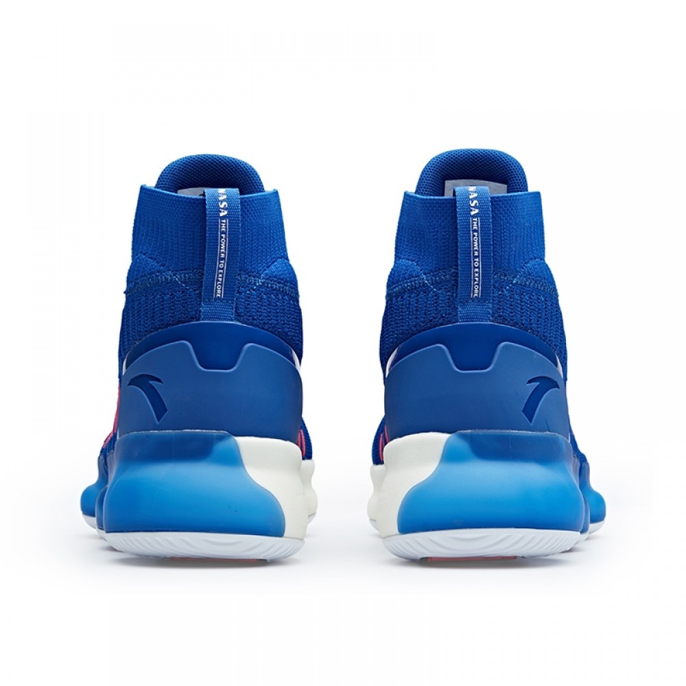 China&Sport 2019 Anta X NASA Seed Blast-off Men's Professional Basketball Shoes - Blue 4 China&Sport 2019 Anta X NASA Seed Blast-off Men's Professional Basketball Shoes - Blue - Image 4