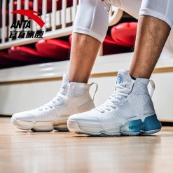 China&Sport Anta X NASA Seeed Series Men's Professional High Top Basketball Shoes - White/Blue 8 China&Sport Anta X NASA Seeed Series Men's Professional High Top Basketball Shoes - White/Blue -shooos shop 91831198 white 1
